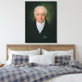 Portret van Johann Wolfgang von Goethe , 1818 Canvas Afdruk (Insitu (Slaapkamer))
