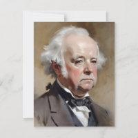 Portret van John Adams - Amerikaanse Presidenten