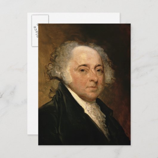 Portret van John Adams Briefkaart (Voorkant / Achterkant)