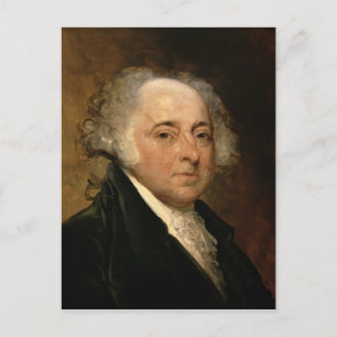 Portret van John Adams Briefkaart