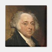 Portret van John Adams Magneet (Voorkant)