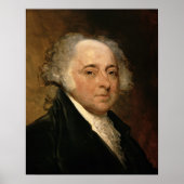 Portret van John Adams Poster (Voorkant)