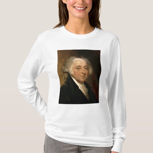Portret van John Adams T-shirt (Voorkant)