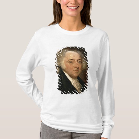 Portret van John Adams T-shirt (Voorkant)
