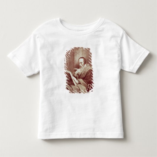 Portret van John Calvin (1509-1564) (graving) Kinder Shirts (Voorkant)