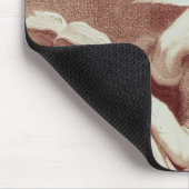 Portret van John Calvin (1509-1564) (graving) Muismat (Hoek)