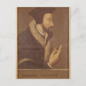 Portret van John Calvin Briefkaart (Voorkant)