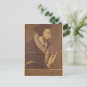 Portret van John Calvin Briefkaart (Staand voorkant)