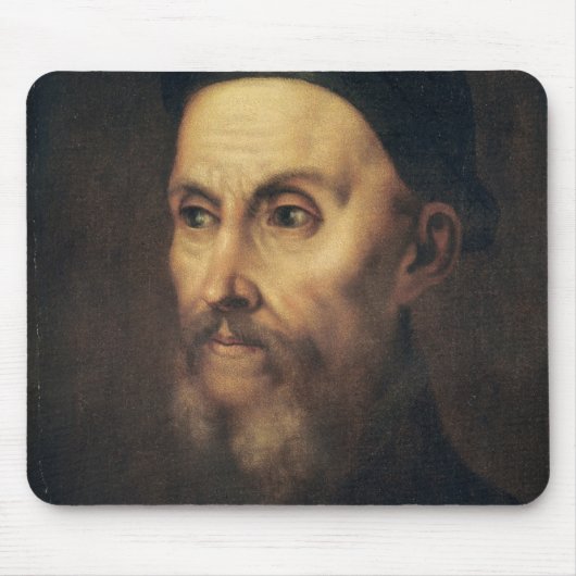 Portret van John Calvin Muismat (Voorkant)