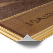 Portret van John Calvin Poster (Hoek)