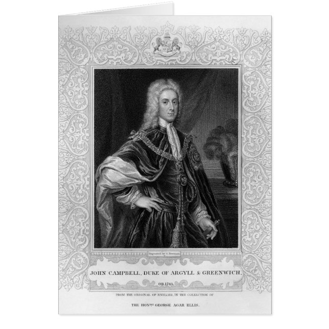 Portret van John Campbell (Voorkant)