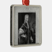 Portret van John Campbell Metalen Ornament (Rechts)