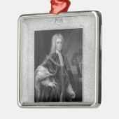 Portret van John Campbell Metalen Ornament (Links)