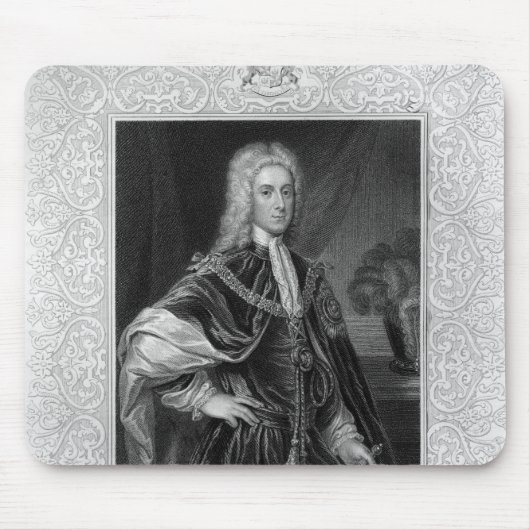 Portret van John Campbell Muismat (Voorkant)