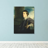 Portret van John Charles Spencer, Lord Althorp (oi Canvas Afdruk (Insitu (Houten vloer))