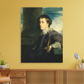 Portret van John Charles Spencer, Lord Althorp (oi Canvas Afdruk (Insitu (Woonkamer))