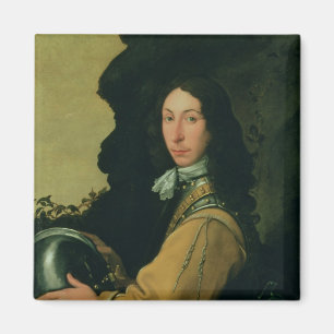 Portret van John Evelyn Magneet