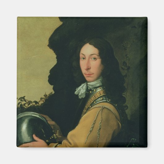 Portret van John Evelyn Magneet (Voorkant)