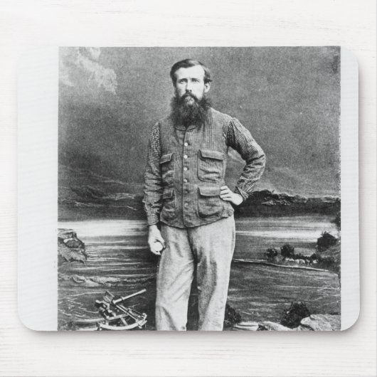 Portret van John Hanning Speke Muismat (Voorkant)