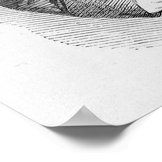 Portret van John Hanning Speke Poster (Hoek)