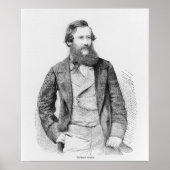 Portret van John Hanning Speke Poster (Voorkant)