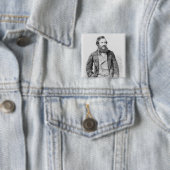 Portret van John Hanning Speke Vierkante Button 5,1 Cm (In situ)