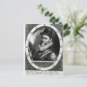 Portret van John Hawkins Briefkaart (Staand voorkant)