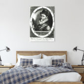 Portret van John Hawkins Canvas Afdruk (Insitu (Slaapkamer))