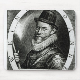 Portret van John Hawkins Muismat