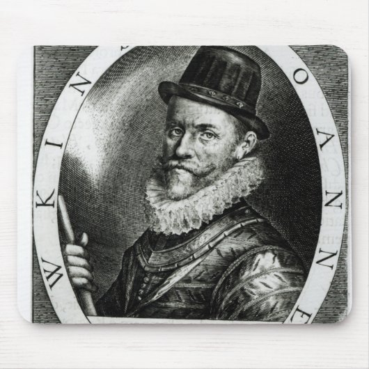 Portret van John Hawkins Muismat (Voorkant)