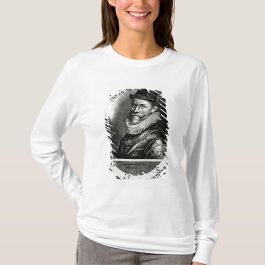 Portret van John Hawkins T-shirt (Voorkant)