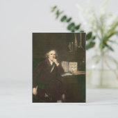 Portret van John Hunter na Sir Joshua Briefkaart (Staand voorkant)