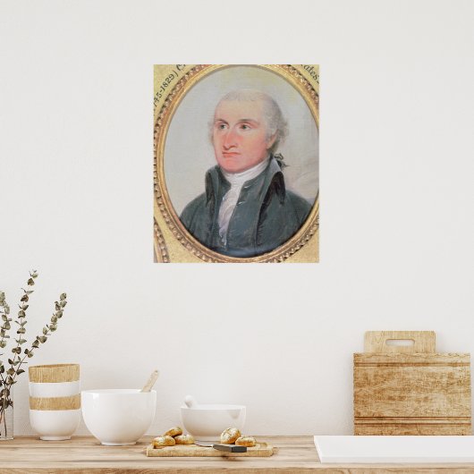 Portret van John Jay Poster (Keuken)