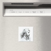 Portret van John Lewis Burckhardt Magneet (Insitu (Vaatwasser))