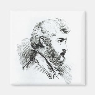 Portret van John Lewis Burckhardt Magneet