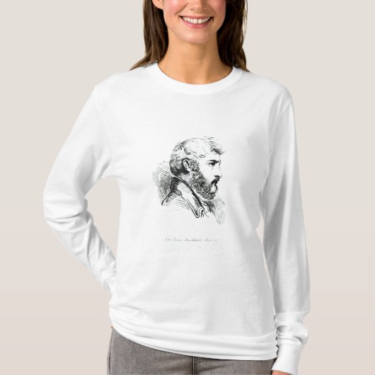Portret van John Lewis Burckhardt T-shirt (Voorkant)