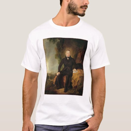 Portret van John Loudon McAdam T-shirt (Voorkant)