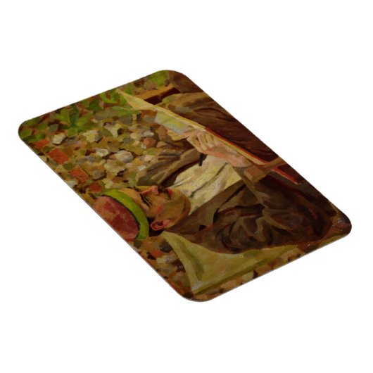 Portret van John Maynard Keynes (1883-1946) (olie  Magneet (Rechterzijde)