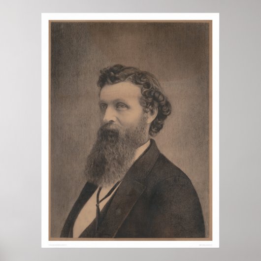 Portret van John Muir (1349) Poster (Voorkant)