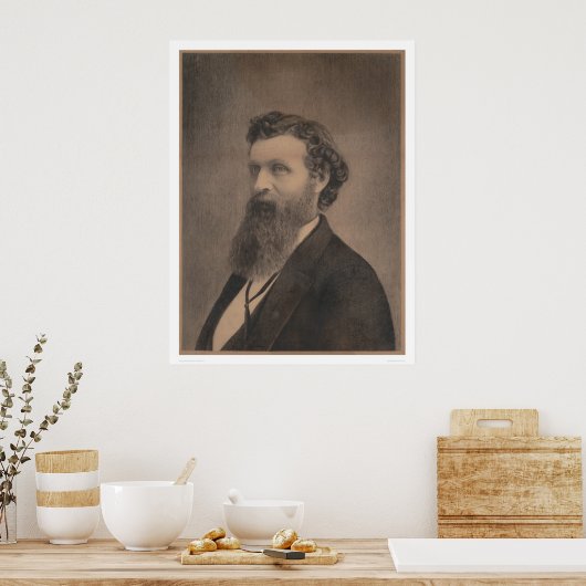 Portret van John Muir (1349) Poster (Keuken)