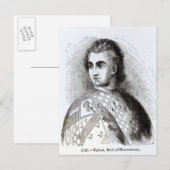 Portret van John Talbot Briefkaart (Voorkant / Achterkant)