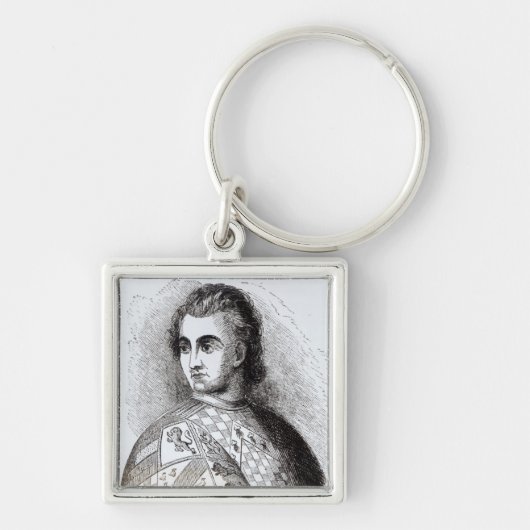 Portret van John Talbot Sleutelhanger (Voorkant)