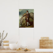 Portret van John Walter Tempest Poster (Keuken)