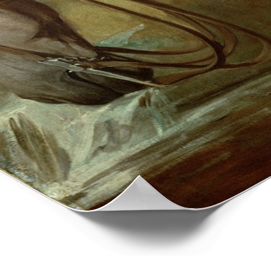 Portret van John Walter Tempest Poster (Hoek)