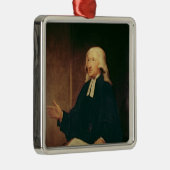 Portret van John Wesley 1788 Metalen Ornament (Rechts)
