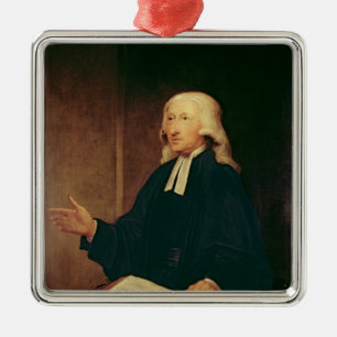 Portret van John Wesley 1788 Metalen Ornament