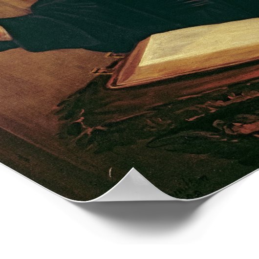 Portret van John Wesley 1788 Poster (Hoek)