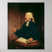 Portret van John Wesley 1788 Poster (Voorkant)