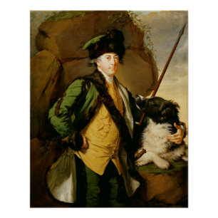 Portret van John Whetham van Kirklington (1731-81) Perfect Poster