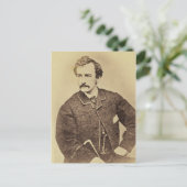 Portret van John Wilkes Booth | 1861-65 Briefkaart (Staand voorkant)
